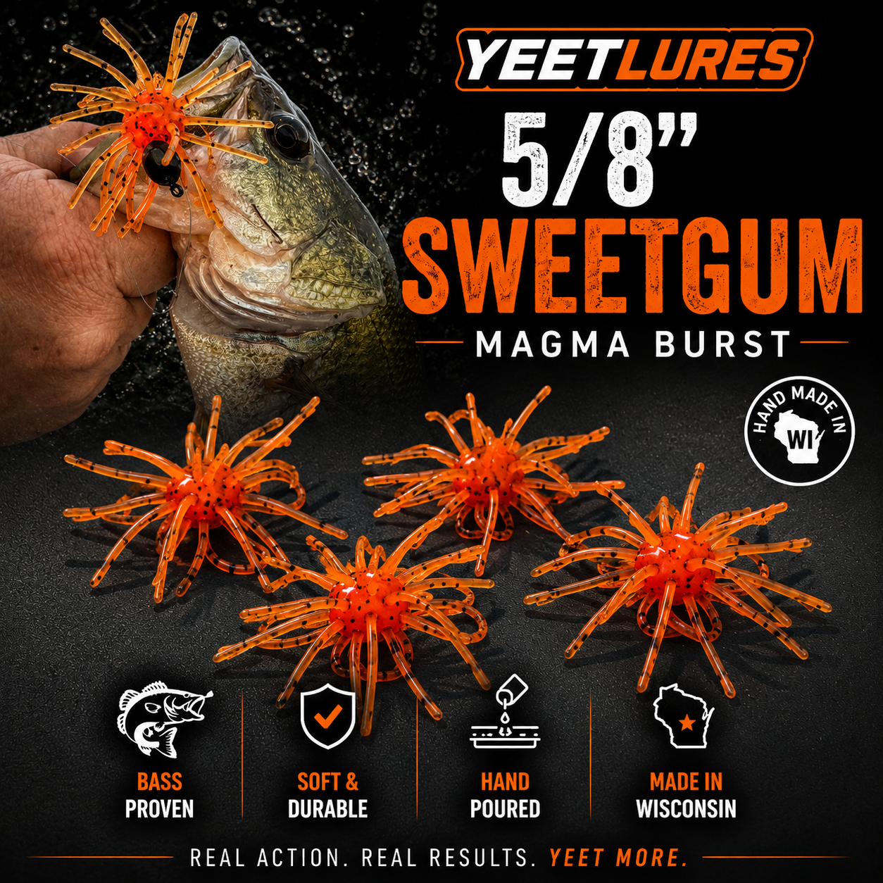 5/8" Sweetgum — Magma Burst