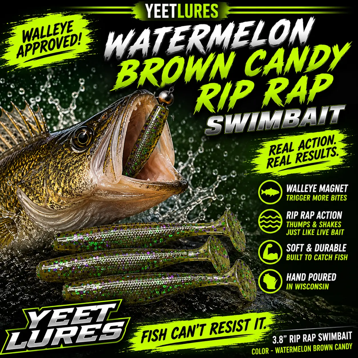 Watermelon Brown Candy Rip Rap