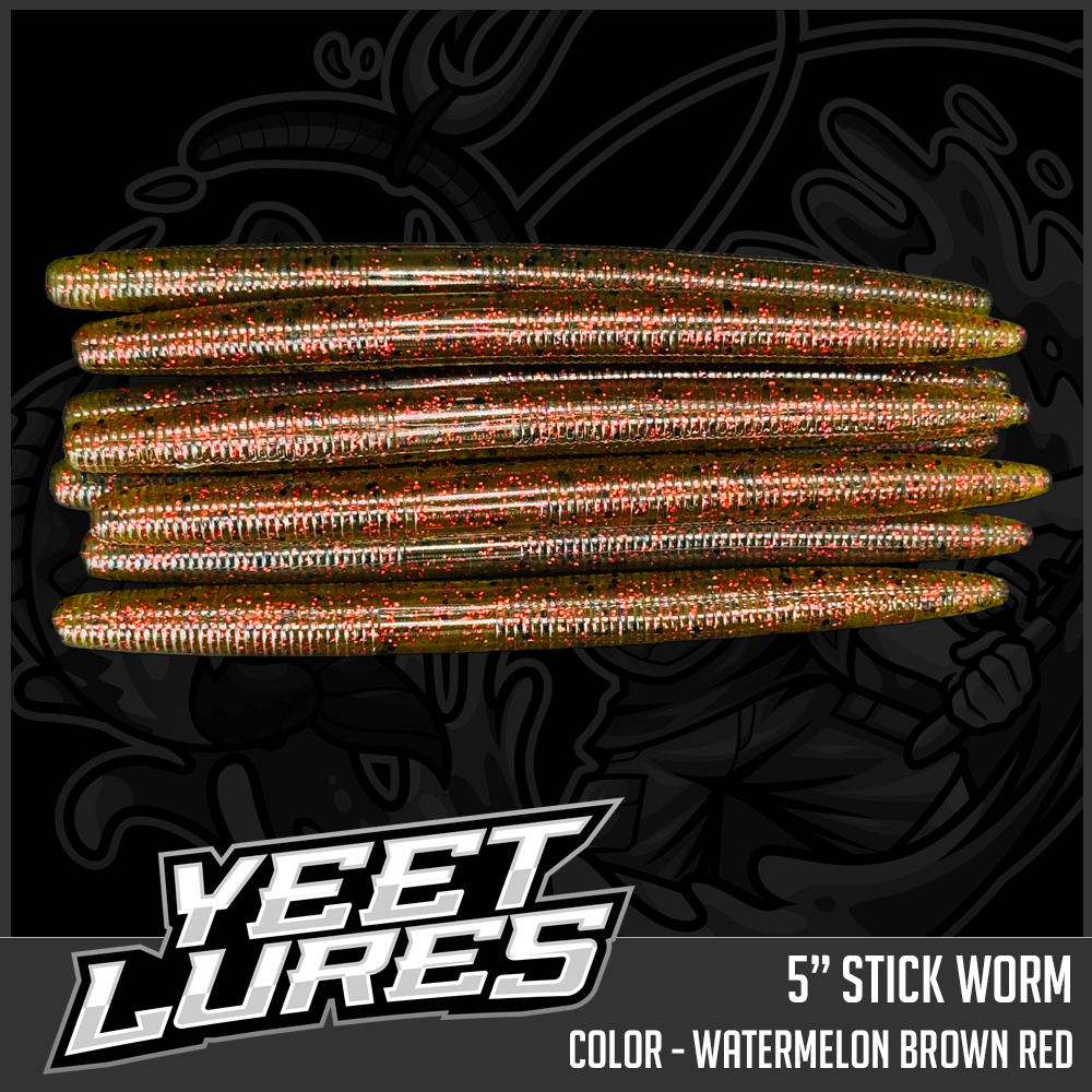 Watermelon Brown Red Stick Worm