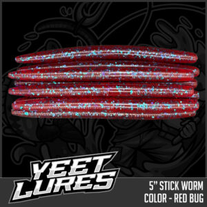 Red Bug Stick Worm