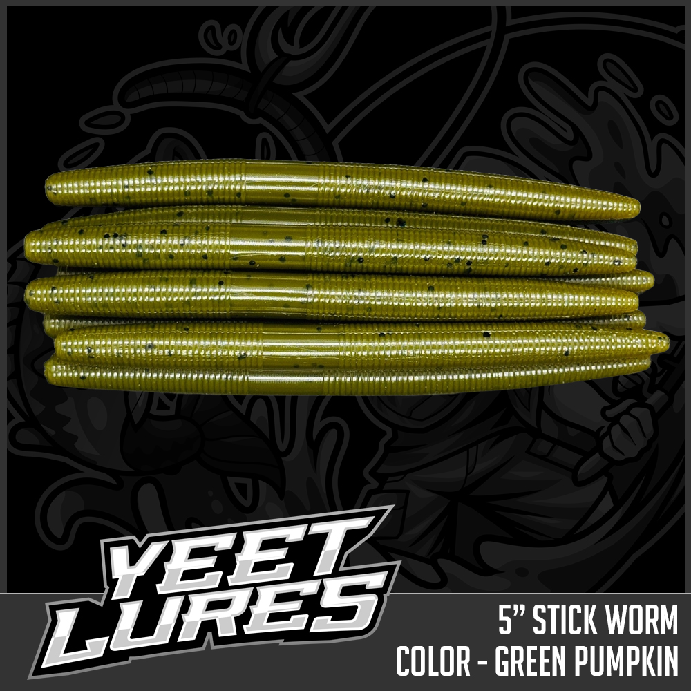 Green Pumpkin Stick Worm